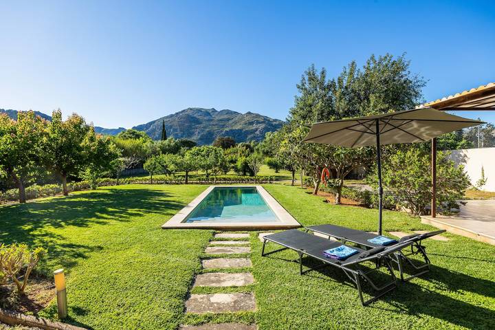 Villa 'Alfonsa' met bergzicht, Wifi en airconditioning in Torrent de la Vall d'en Marc, Pollença