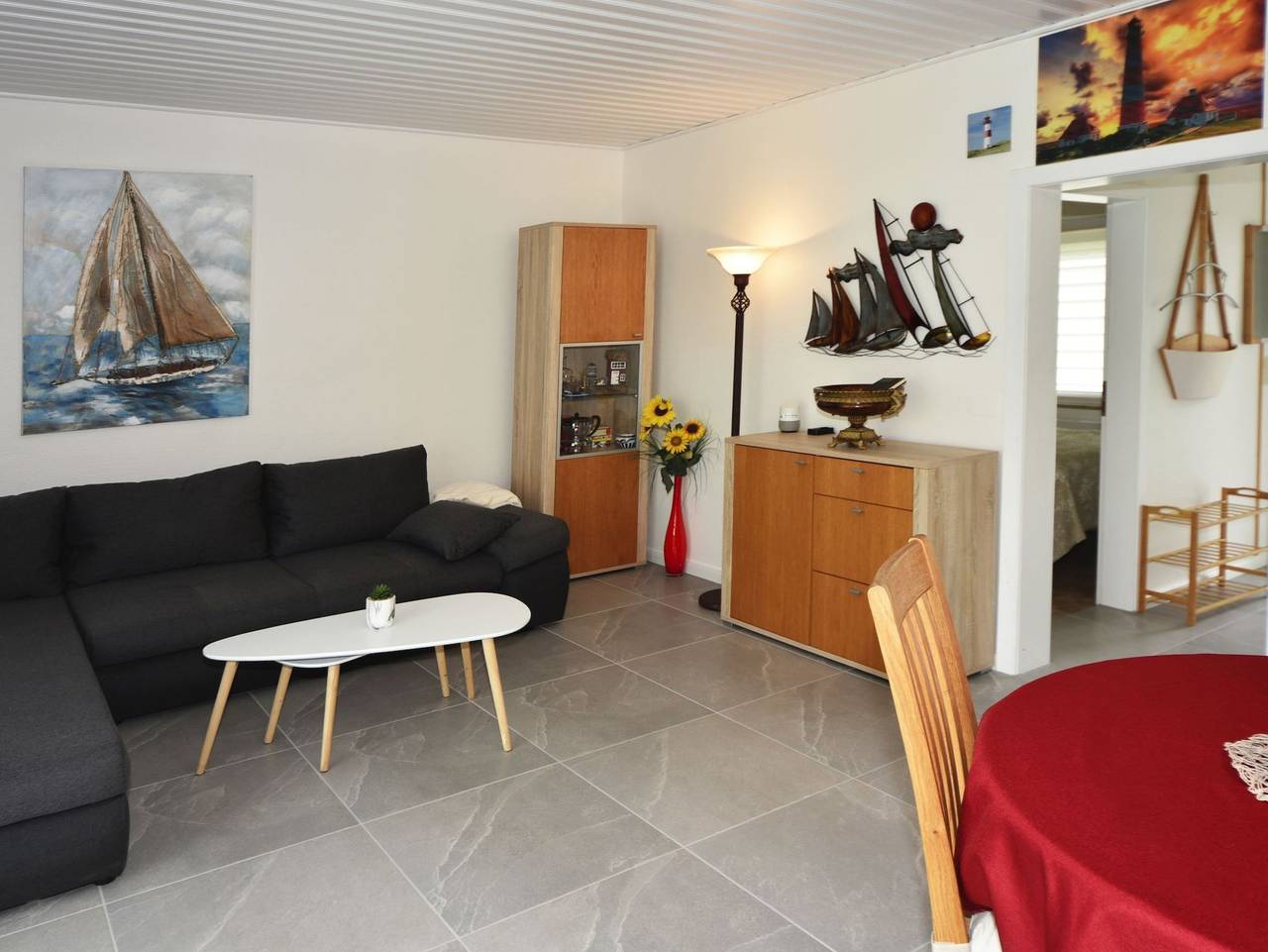 Ganze Ferienwohnung, Deichoase Strandhaus - Strandhaus A in Friedrichskoog-Spitze, Friedrichskoog