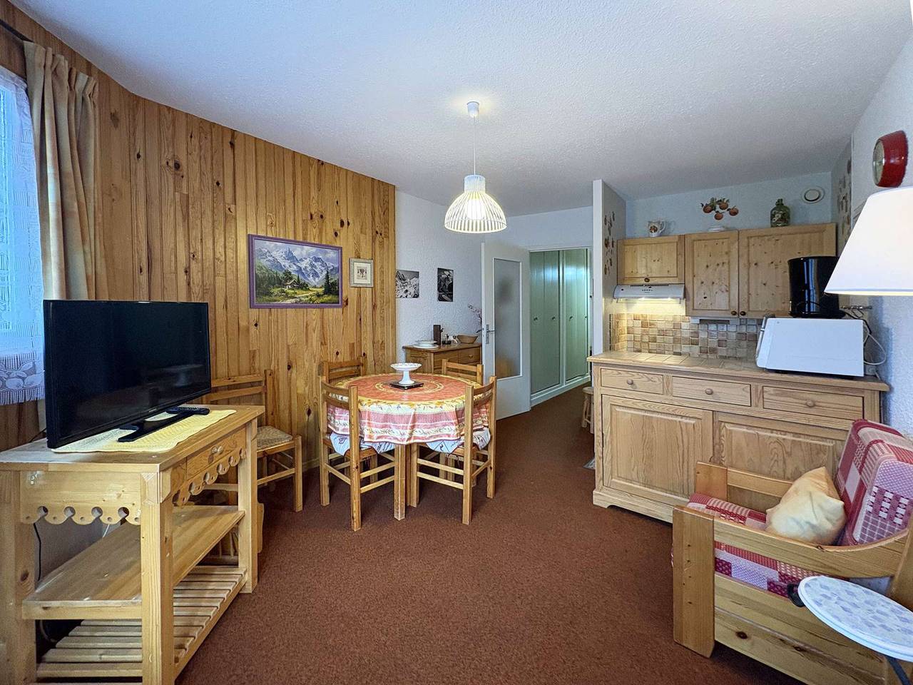 Ganze Ferienwohnung, 36 Orrianes des Forêts in Les Orres, Nationalpark Écrins