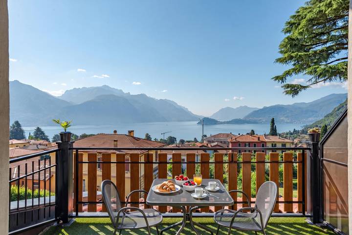 Ferienwohnung für 4 Personen, mit Terrasse und Seeblick in Gemeinde Menaggio