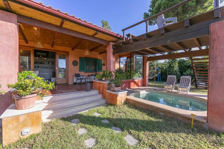 Chalet für 5 Personen, mit Terrasse, kinderfreundlich in Griechenland - 2