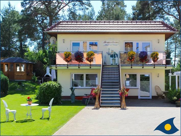 Ferienwohnung für 4 Personen, mit Terrasse und Garten in Ahlbeck