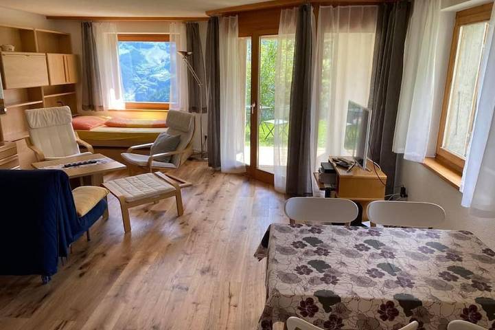 Ganze Wohnung, Panorama 2 Bett Wohnung in Lauterbrunnen, Verwaltungskreis Interlaken-Oberhasli
