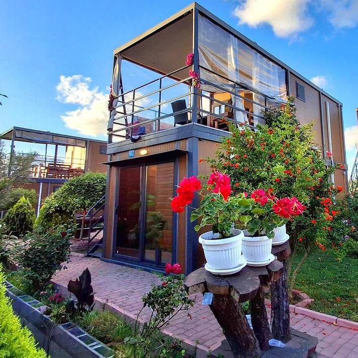 Bungalow für 6 Personen, mit Balkon und Terrasse sowie Garten und Ausblick in Bulgarien - 3