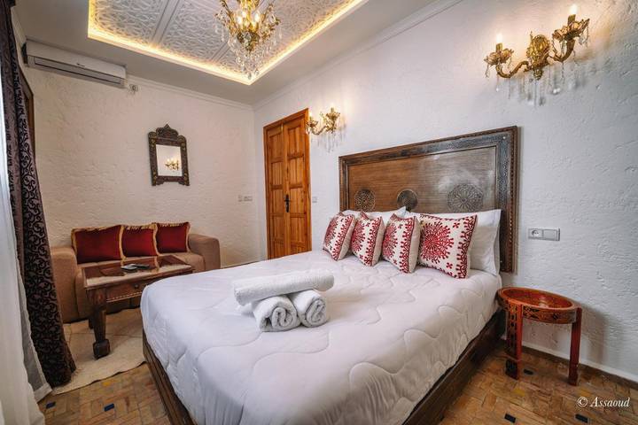 Riad para 2 personas, con terraza - 1