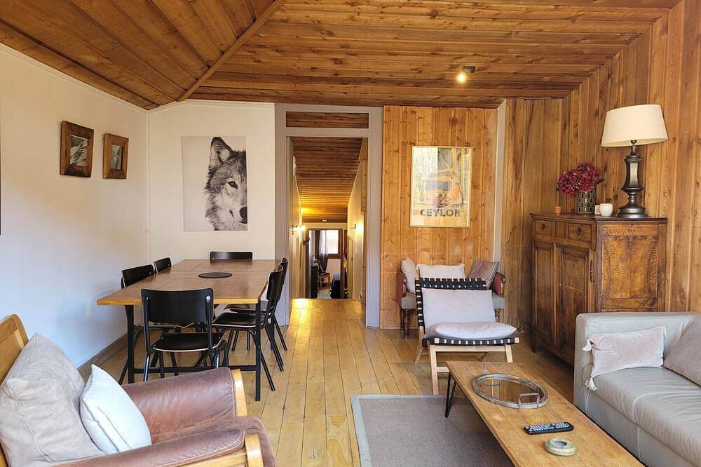 Appartement entier, Bel appart Sud sur pistes, 2 chambres, parking, Pra-Loup 1600 in Pra-Loup (station de ski), Pra-Loup