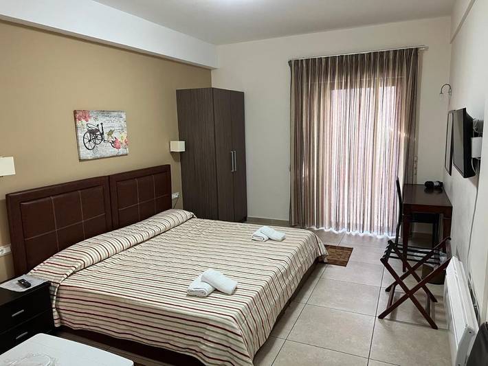 Chambre d’hôte pour 2 personnes, avec balcon à Nauplie
