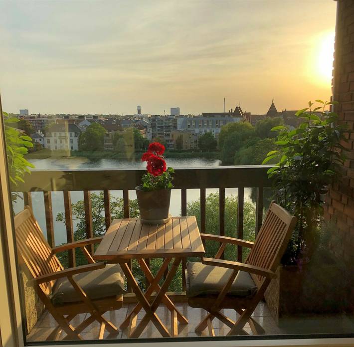 Appartement de vacances pour 3 personnes, avec balcon et vue sur le lac - 1