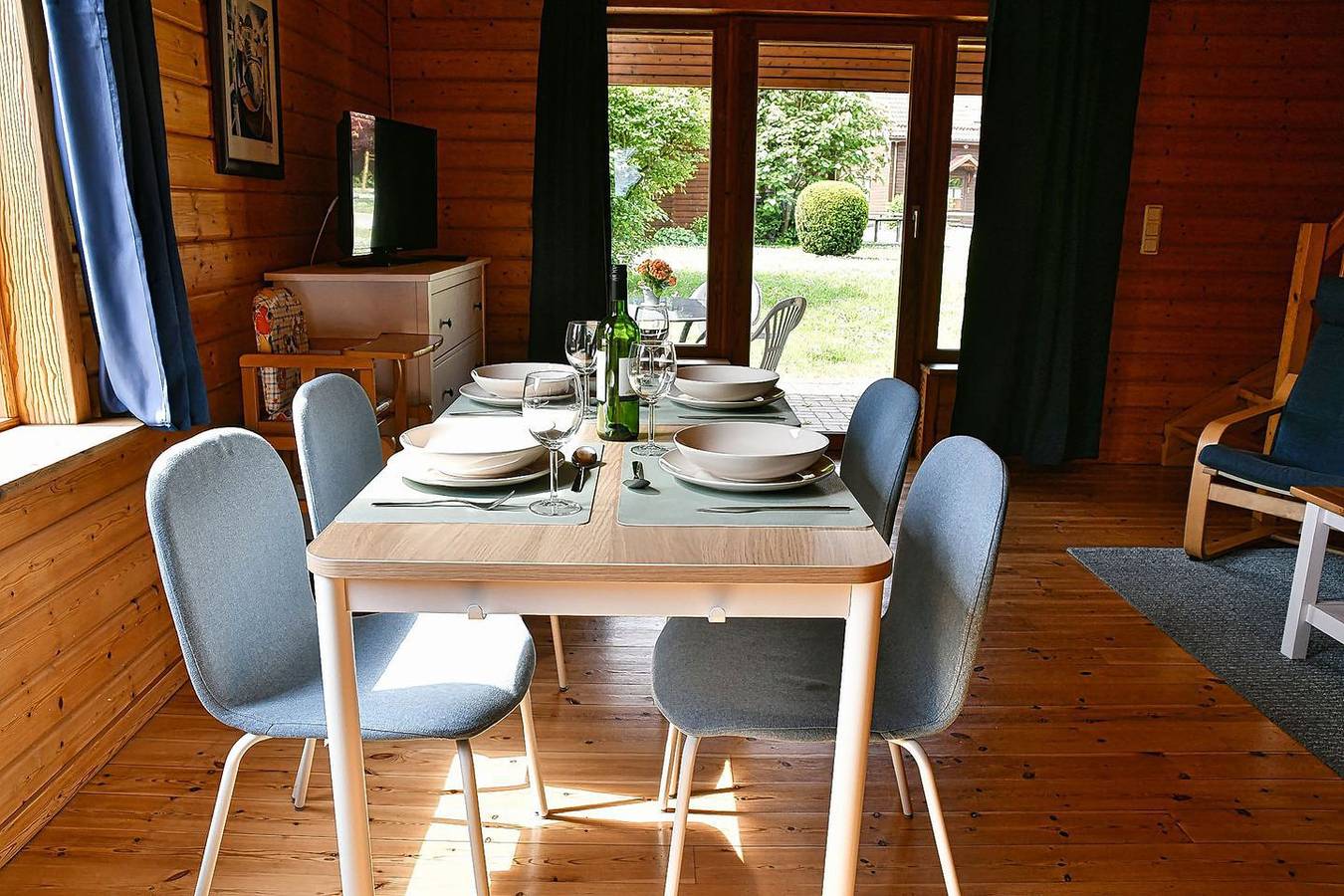 Ferienhaus in der Ferienanlage Blauvogel Nähe des Waldseebades in Hasselfelde, Harzvorland