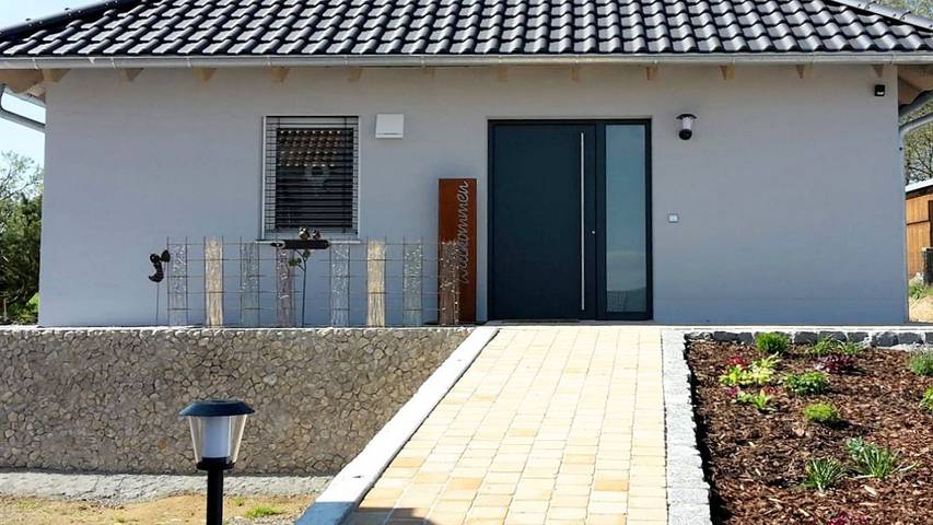 Dom dla 8 osób, z taras i widok na jezioro oraz ogród, zwierzęta dozwolone w Górny Palatynat