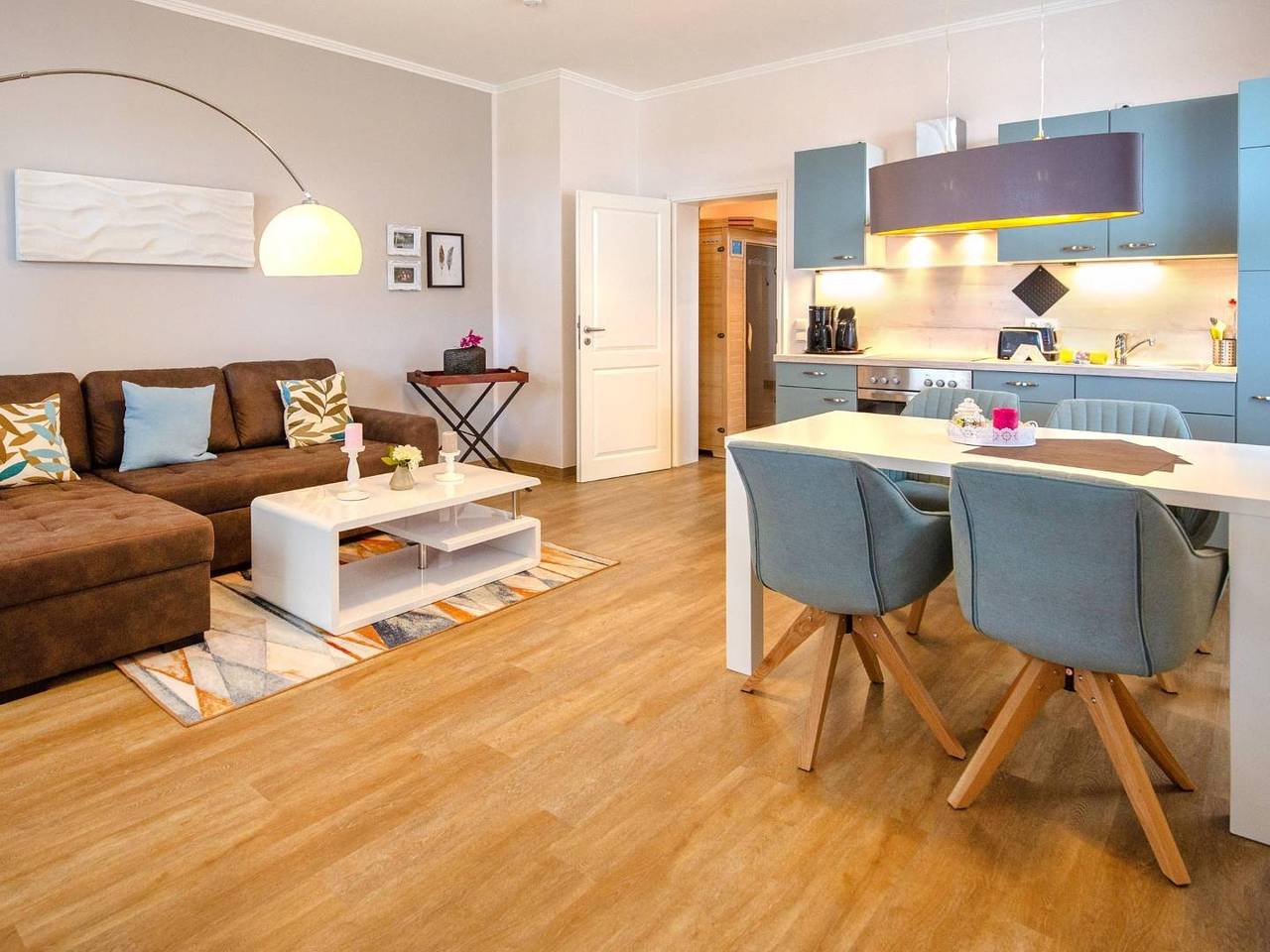 Apartamento entero, Ferienwohnung mit Meerblick, 1 Schlafzimmer und Balkon in Ostseebad Binz, Binz