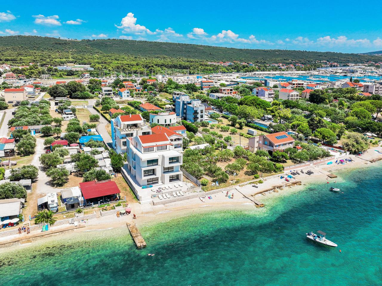 Ganze Wohnung, Dʻart Villa Apartment A3- two bedroom first floor in Bibinje, Zadar