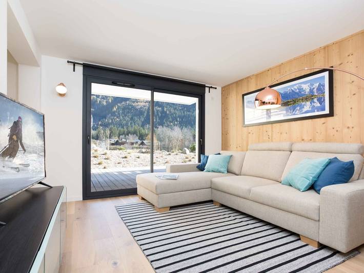 Appartement de vacances pour 6 personnes, avec Terrasse à Chamonix-Mont-Blanc