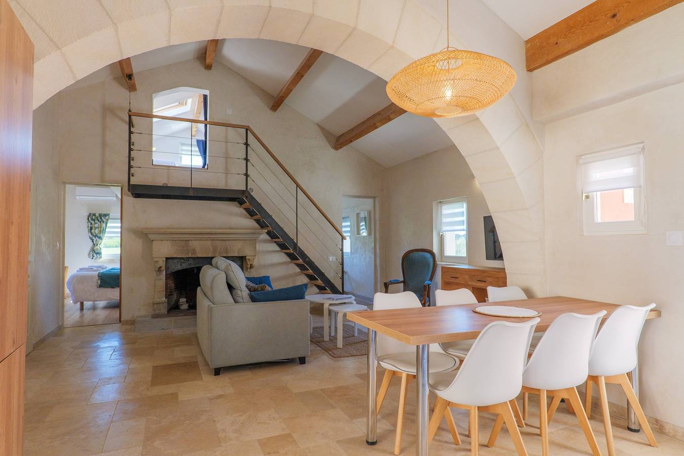 Appartement entier, 'Le Ventoux' , Wi-Fi et climatisation in Tulette, Région de nyons