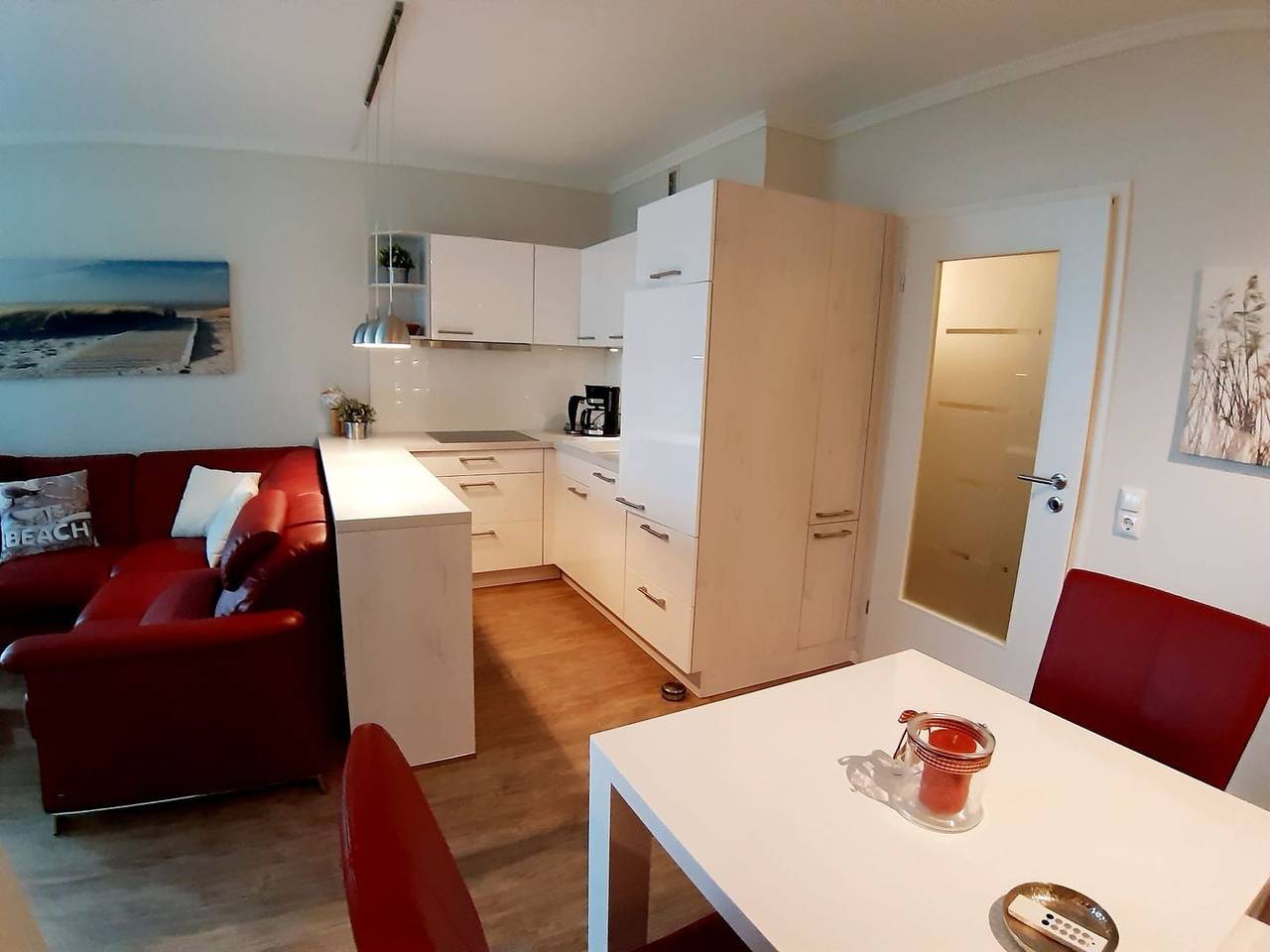 Appartement entier, Urlaub mit Rundum-Meerblick – direkt an der Seebrücke von Pelzerhaken in Südstrand Pelzerhaken, Holstein de l'Est