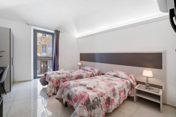 Habitación para 3 personas, con jardín - 1