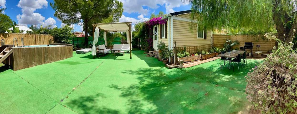 Location de vacances pour 4 personnes, avec jardin ainsi que jacuzzi et piscine à Alcalá de Guadaíra - 2