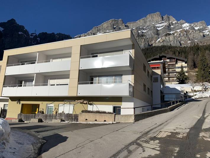 Ferienwohnung für 4 Personen, mit Terrasse in Leukerbad