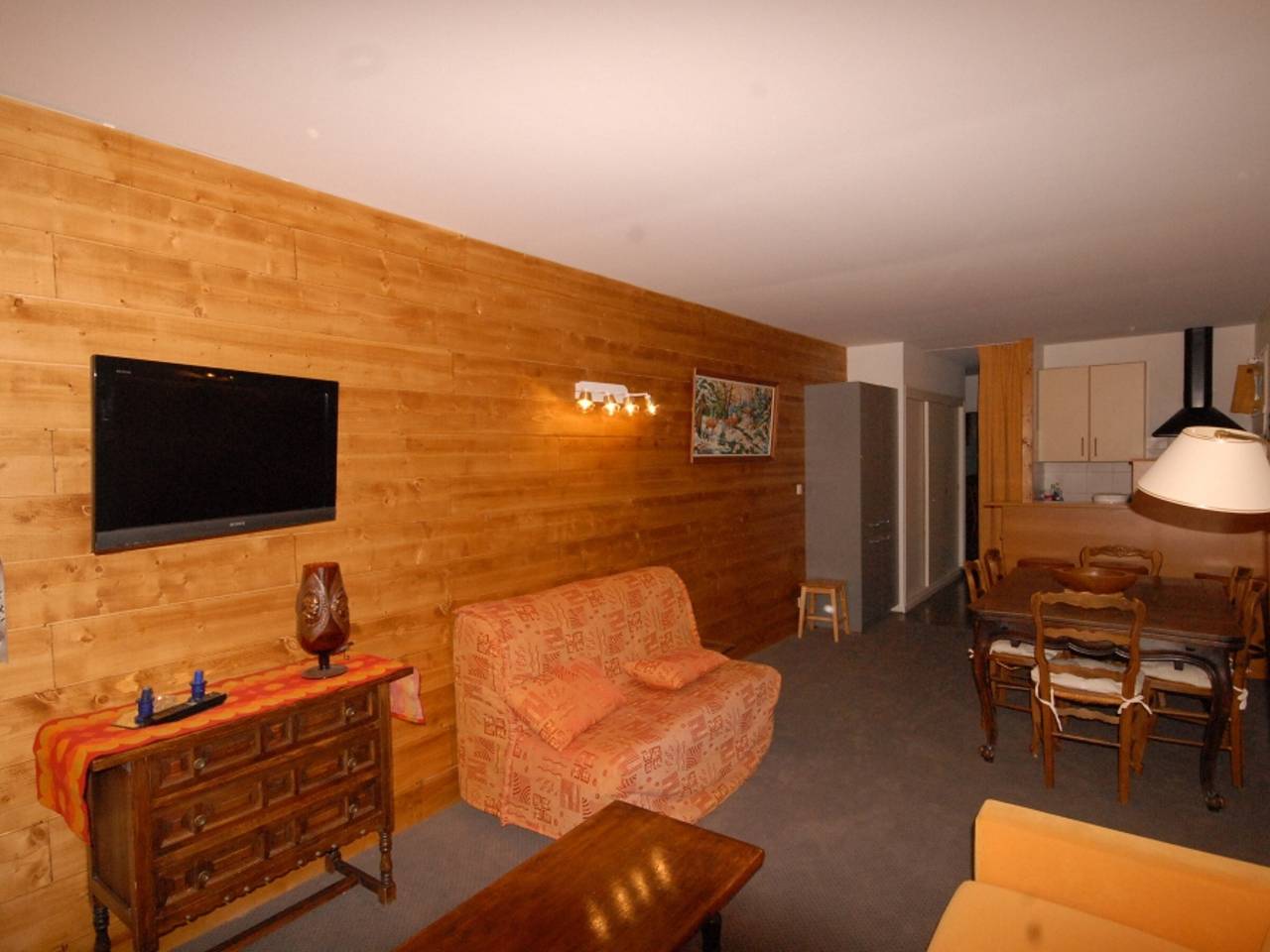 Ganze Wohnung, Gourette, gemütliche Whg, 6 Pers, Haustiere erlaubt in Gourette, Eaux-Bonnes