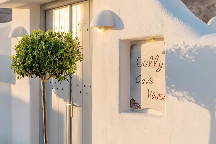 Apartamento entero, Apartamento 'Grand Suite Twin' con Wi-Fi y aire acondicionado in Santorini