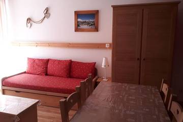 Gîte pour 4 personnes, avec balcon, animaux acceptés à Villar-d'Arêne