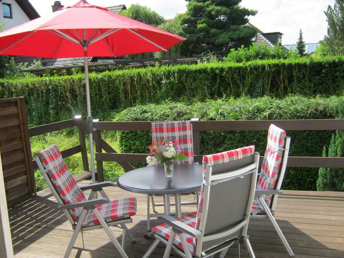Ferienwohnung für 6 Personen, mit Terrasse