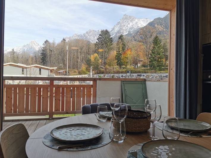Ganze Wohnung, Terra Losa - Neuf - Centre - Garage in Les Houches, Mont-Blanc-Massiv