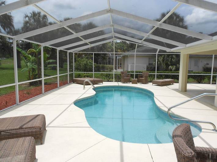 Vacation rental for 7 people, with pool and yard, with pets in Citrus County