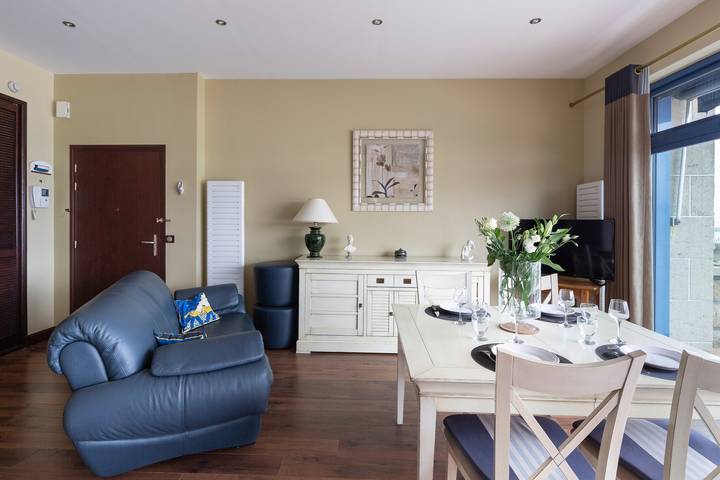 Appartement de vacances pour 4 personnes, avec Balcon dans Port de Cancale