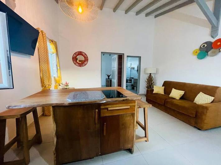 Apartamento de vacaciones para 3 personas, con jardín - 1
