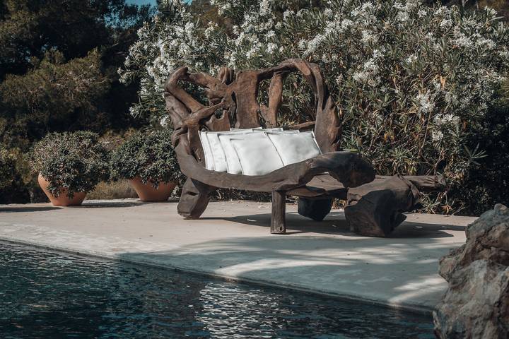 Casa de vacaciones para 12 personas, con jardín en Ibiza - 4