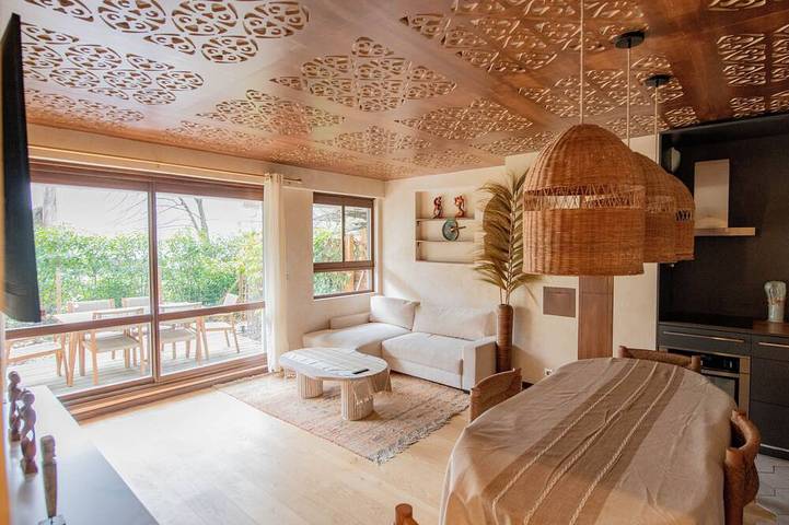 Apartamento de vacaciones para 6 personas, con jardín - 1