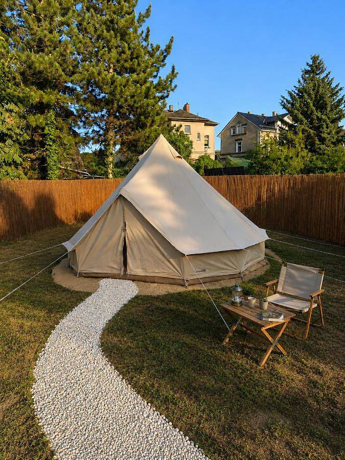 Camping für 3 Personen, mit Ausblick und Garten in Sachsen - 2