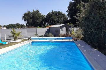 Gîte pour 6 personnes, avec jardin à Saint-Aubin-de-Médoc