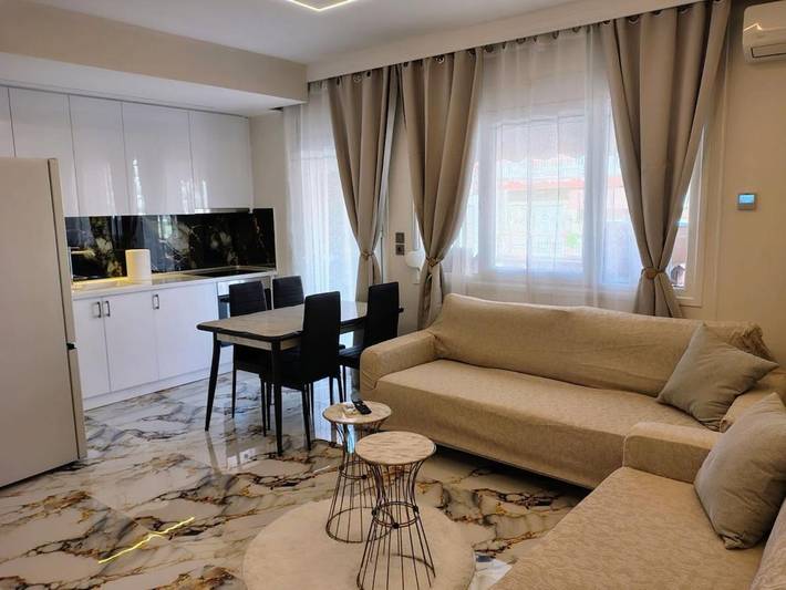 Appartement de vacances pour 3 personnes, avec Balcon ainsi que Terrasse et Vue