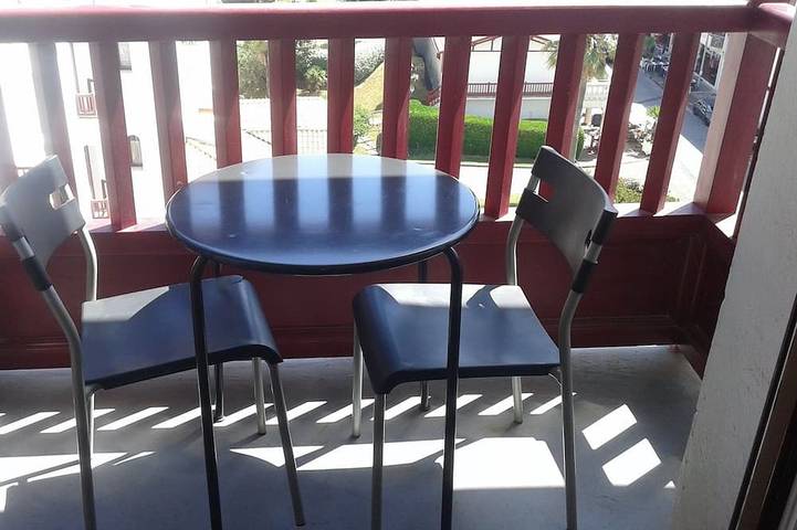 Gîte pour 2 personnes, avec balcon dans Grande Plage (Hendaye)