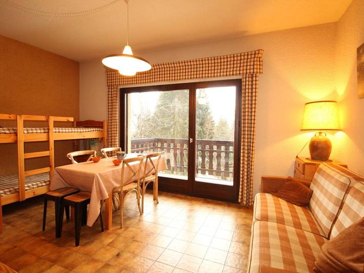 Location de vacances pour 4 personnes, avec terrasse dans Les Carroz