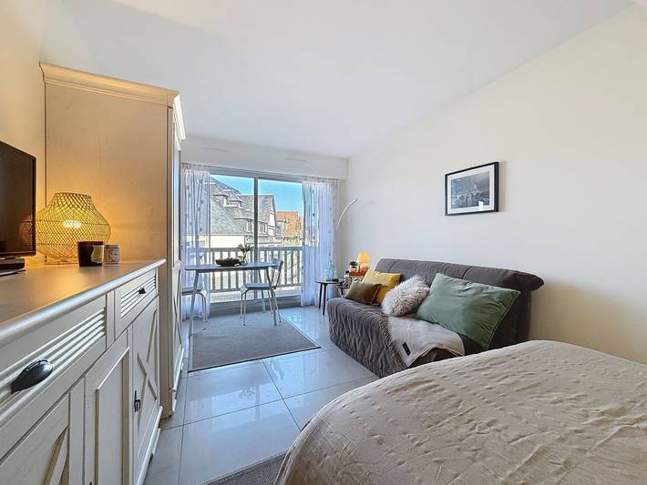 Gîte pour 2 personnes, avec balcon dans Hippodrome de Deauville La Touques - 2