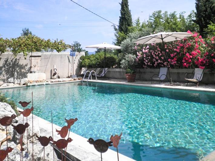 Location de vacances pour 4 personnes, avec jardin et piscine, animaux acceptés à Oppède - 3