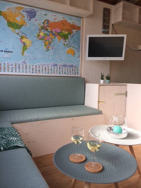 Strandschlafhäuschen bei Dishoek direkt am Meer mit Panoramablick und Terrasse, Nummer 342 in Koudekerke, Walcheren