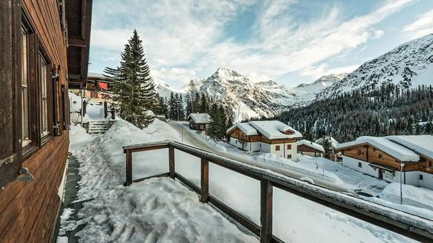 Hütte für 9 Personen, mit Terrasse in Arosa - 3