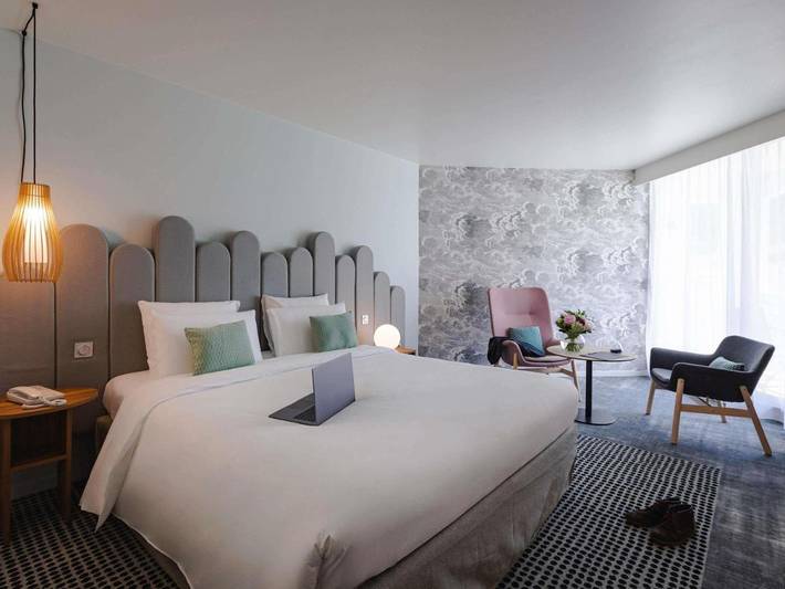 Hôtel pour 2 personnes, avec Balcon et Terrasse ainsi que Jardin et Piscine