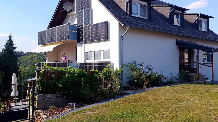 Ferienwohnung für 3 Personen, mit Balkon, mit Haustier