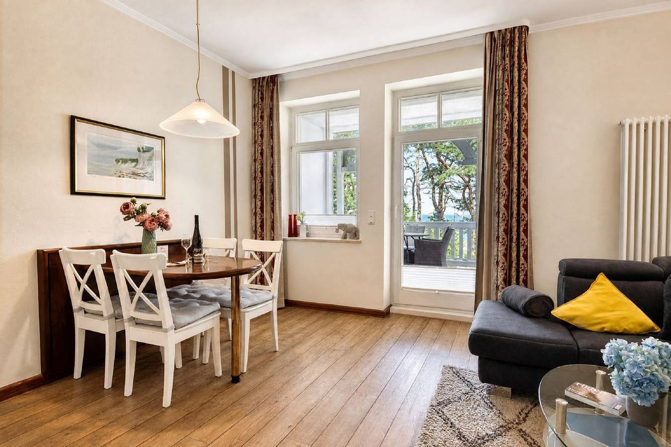 Ganze Wohnung, Strandlust 610, Villa Seeadler:Einzigartiger Ostseeblick & gemütliches Ambiente. in Ostseebad Binz, Binz
