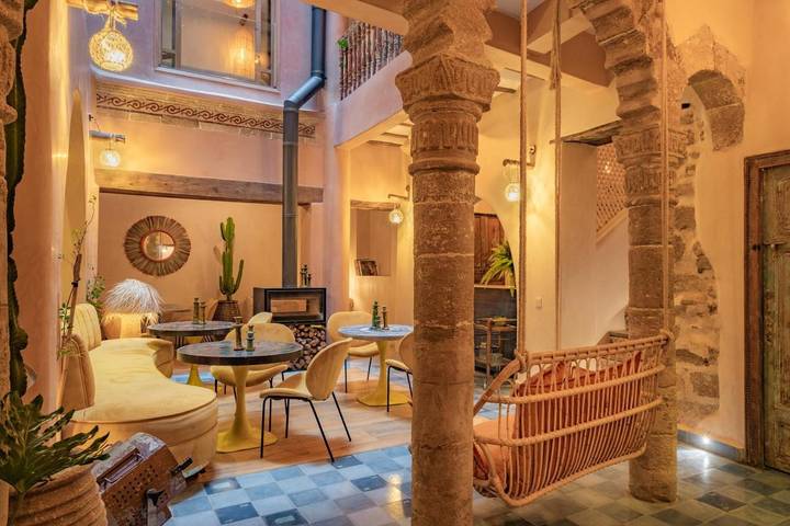 Riad für 4 Personen, mit Ausblick und Terrasse, mit Haustier in Essaouira
