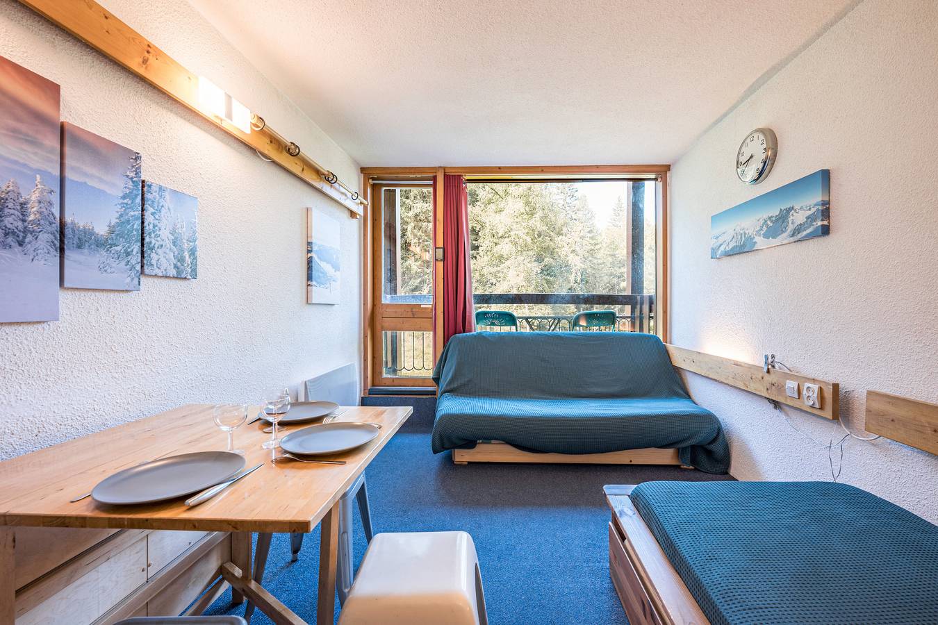 Appartement entier, Appartement 'Au Coeur De La Station' avec balcon et Wi-Fi in Arc 1800, Bourg-Saint-Maurice