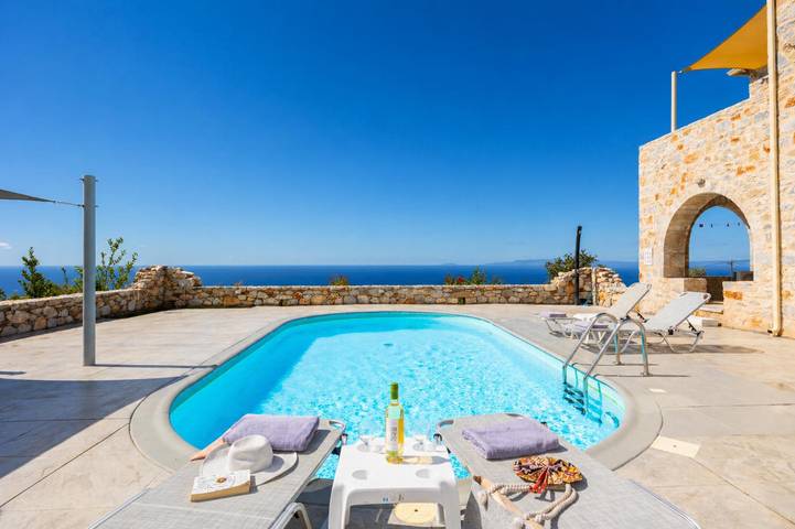 Chalet para 4 personas con terraza in Mani Peninsula