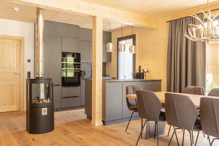 Ferienhaus für 8 Personen, mit Balkon und Terrasse sowie Sauna in Biberwier