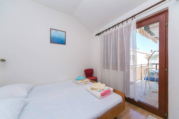 Apartament wakacyjny dla 2 osób, z balkon/ taras w Podaca