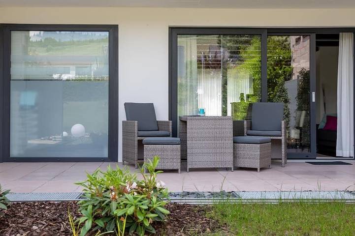 Ferienwohnung für 2 Personen, mit Terrasse